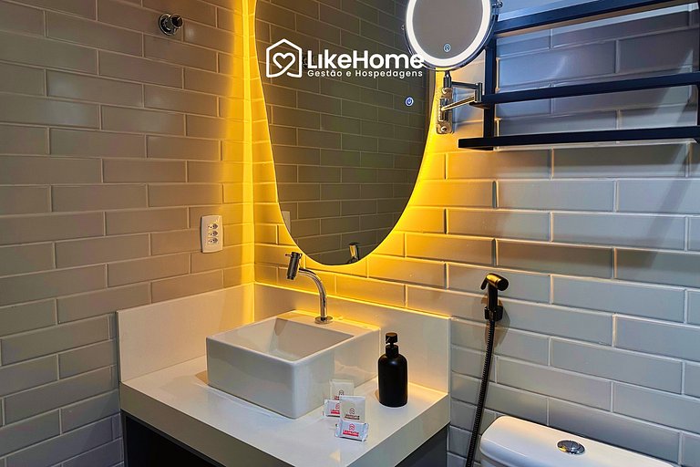 Belo flat beira-mar Bessa c/ varanda - LikeHome