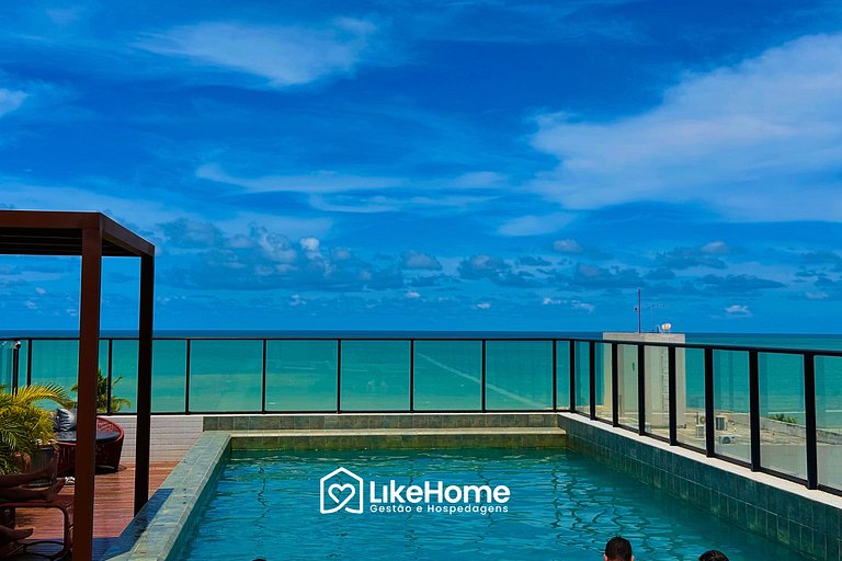 Flat na melhor praia de João Pessoa - LikeHome