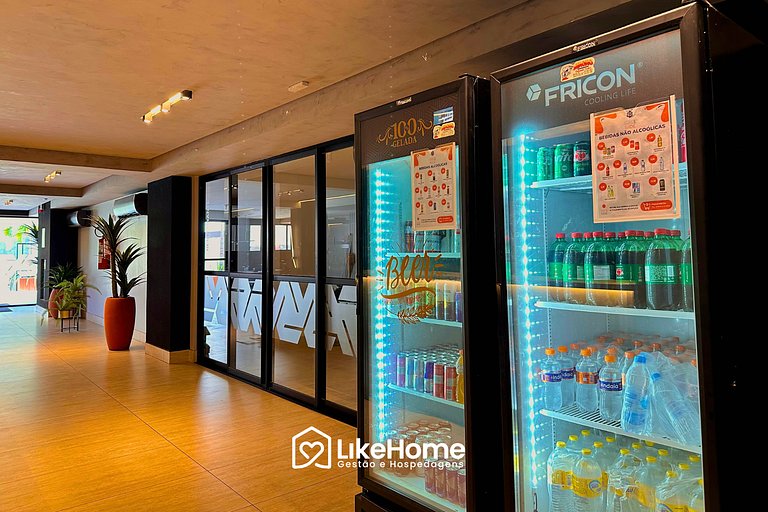 Belo Flat no Get By Side - LikeHome Hospedagens