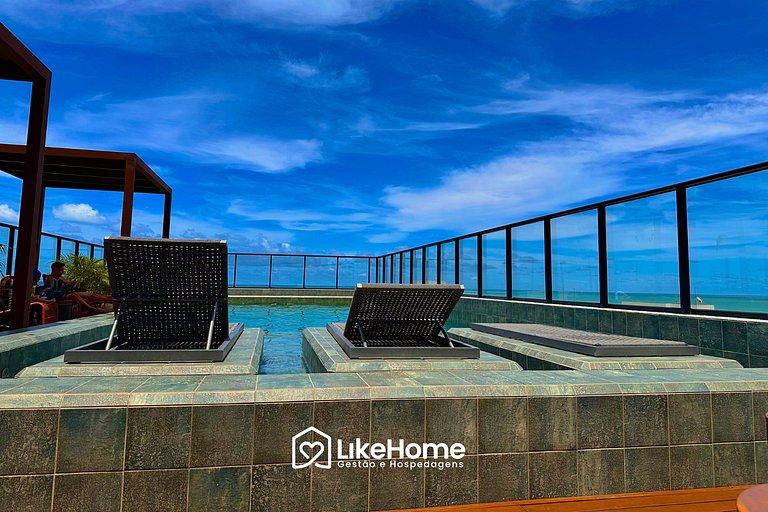 Flat na melhor praia de João Pessoa - LikeHome