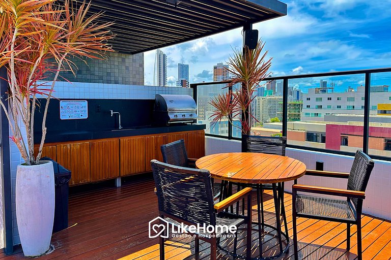 Belo flat na praia do Bessa Get By Side - LikeHome