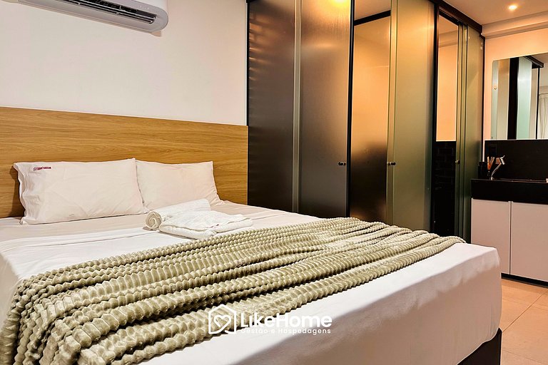 Belo flat na praia do Bessa Get By Side - LikeHome