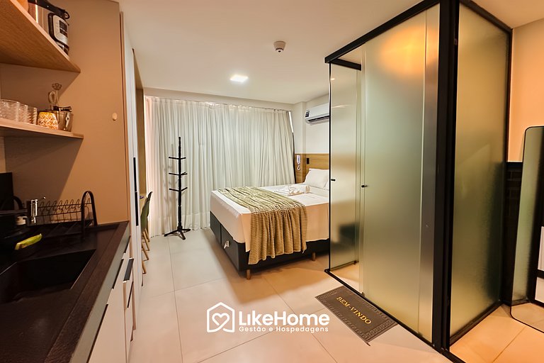 Belo flat na praia do Bessa Get By Side - LikeHome