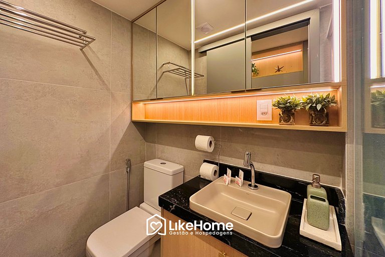 Flat de luxo na Orla de Cabo Branco - LikeHome