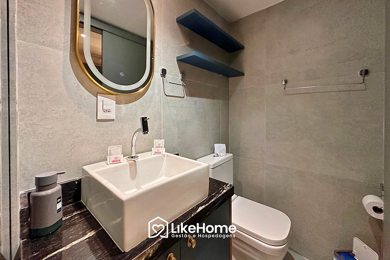 Incrível Studio no HIT - LikeHome Hospedagens