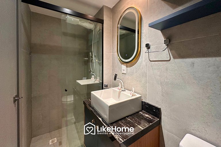 Incrível Studio no HIT - LikeHome Hospedagens