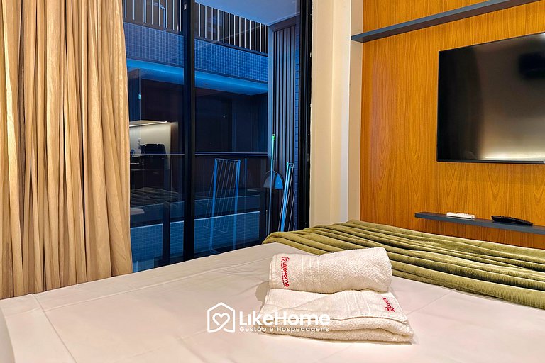 Incrível Studio no HIT - LikeHome Hospedagens