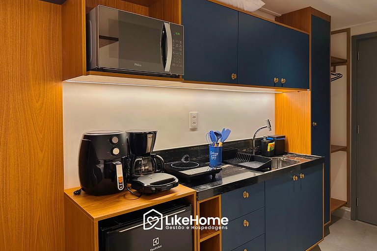 Incrível Studio no HIT - LikeHome Hospedagens