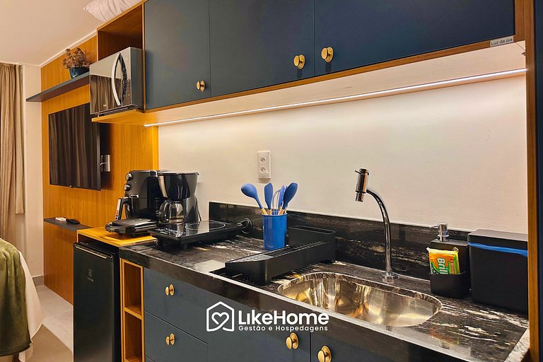 Incrível Studio no HIT - LikeHome Hospedagens
