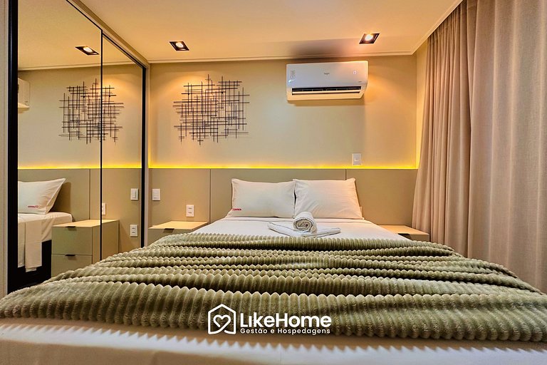 Flat decorado em Cabo Branco praia - LikeHome