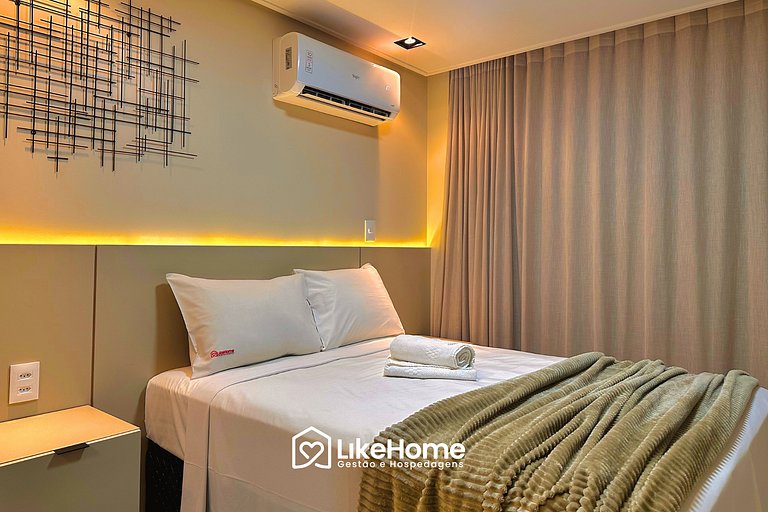 Flat decorado em Cabo Branco praia - LikeHome