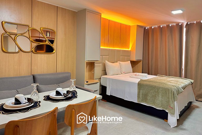Flat p/ 4 em João Pessoa Cabo branco - LikeHome