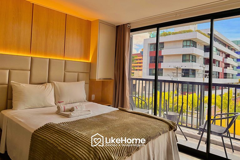 Flat p/ 4 em João Pessoa Cabo branco - LikeHome