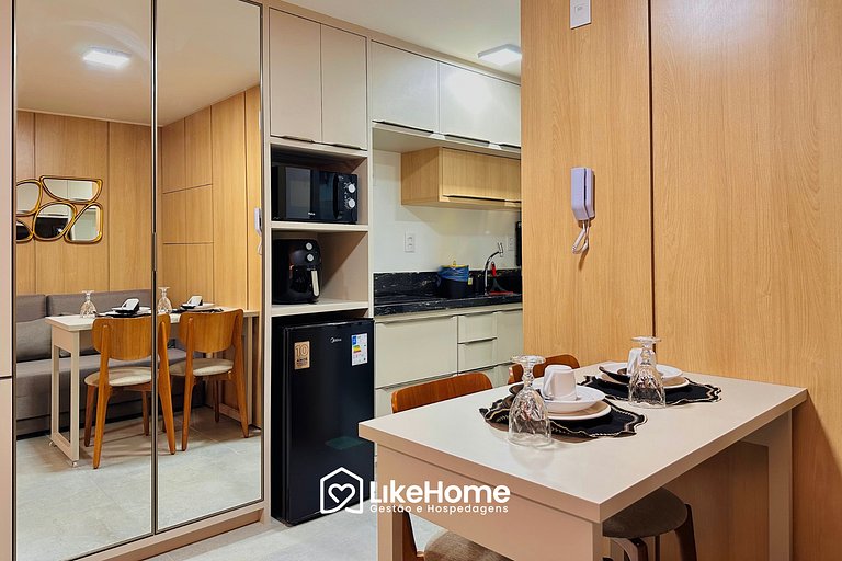Flat p/ 4 em João Pessoa Cabo branco - LikeHome