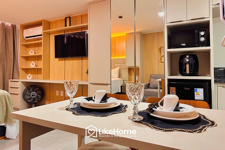 Flat p/ 4 em João Pessoa Cabo branco - LikeHome