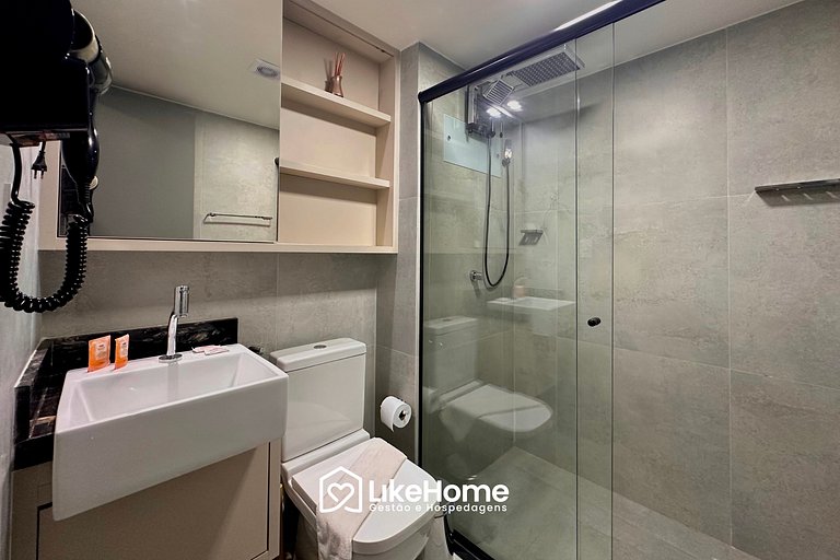 Flat p/ 4 em João Pessoa Cabo branco - LikeHome