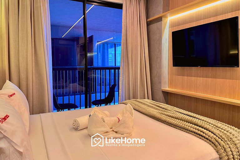 Flat Deslumbrante no Cabo Branco praia - LikeHome