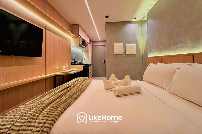 Flat Deslumbrante Hit - LikeHome Hospedagens