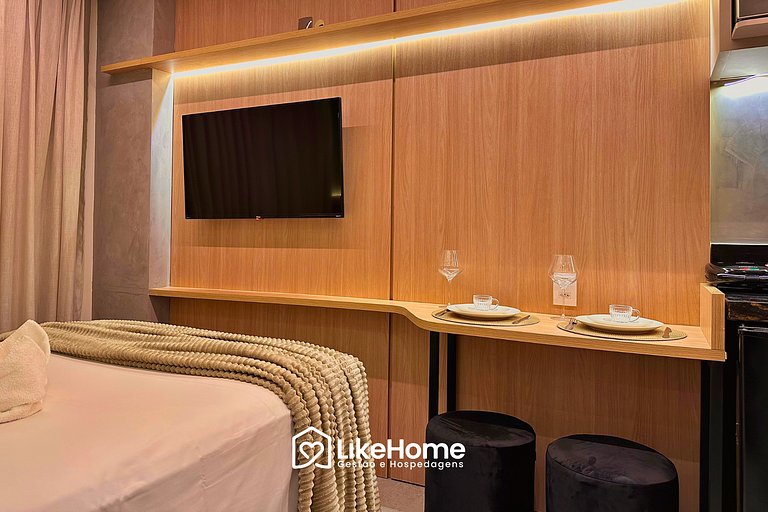 Flat Deslumbrante Hit - LikeHome Hospedagens