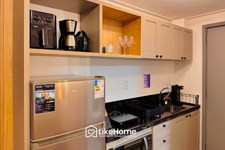 Espaçoso Estúdio no Hit - LikeHome Hospedagens