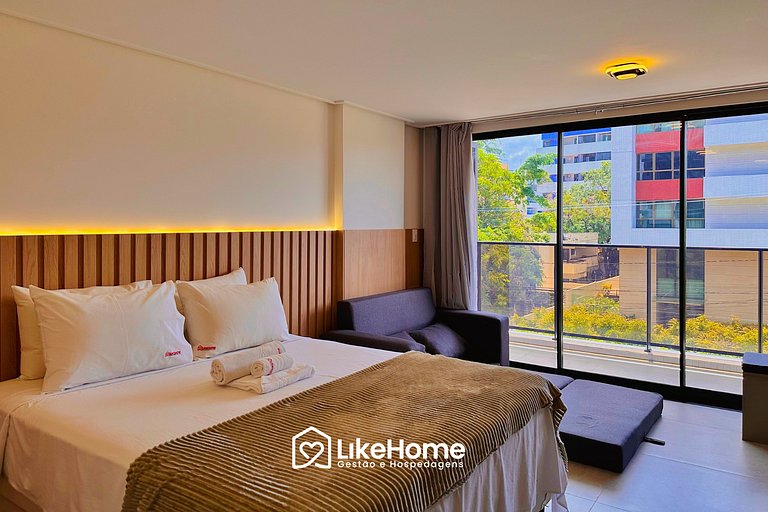 Espaçoso Estúdio no Hit - LikeHome Hospedagens