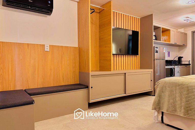 Espaçoso Estúdio no Hit - LikeHome Hospedagens