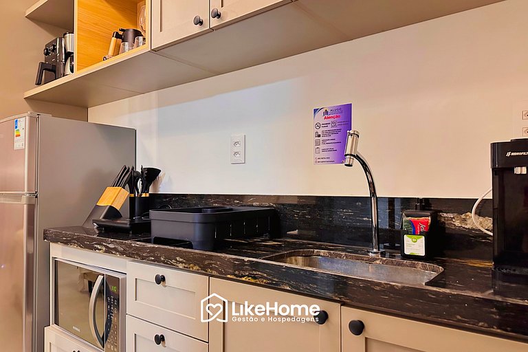 Espaçoso Estúdio no Hit - LikeHome Hospedagens