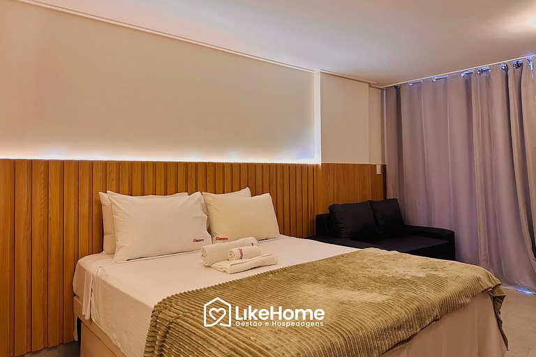 Espaçoso Estúdio no Hit - LikeHome Hospedagens
