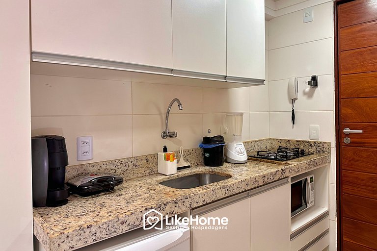 Confortável Flat Mar Bello - LikeHome Hospedagens