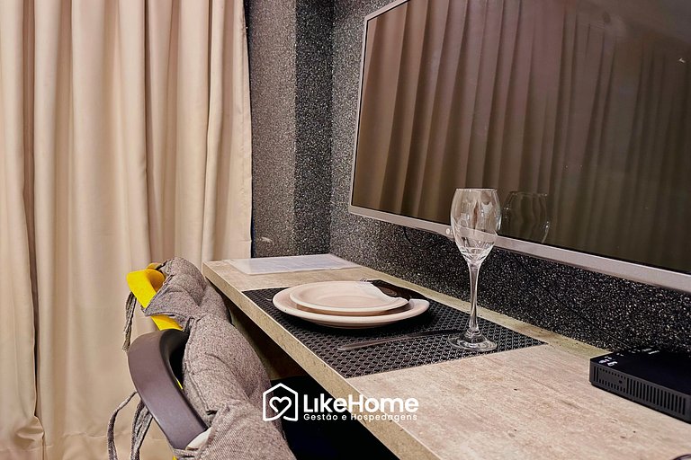 Confortável Flat Mar Bello - LikeHome Hospedagens