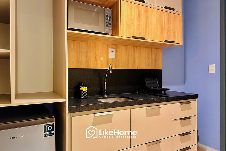 Formidável Flat Ciel Home - LikeHome Hospedagens