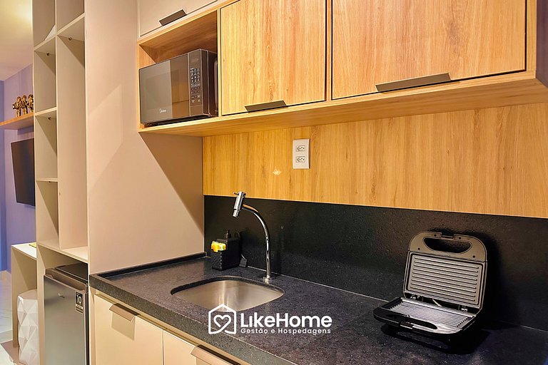 Formidável Flat Ciel Home - LikeHome Hospedagens