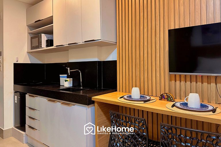 Belo Flat no Get By Side - LikeHome Hospedagens