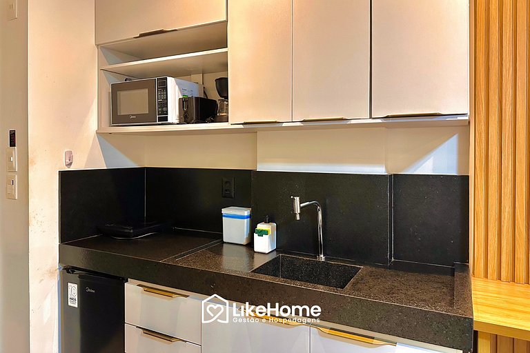 Belo Flat no Get By Side - LikeHome Hospedagens