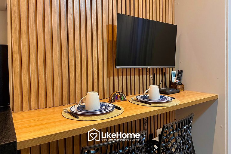 Belo Flat no Get By Side - LikeHome Hospedagens