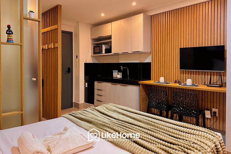 Belo Flat no Get By Side - LikeHome Hospedagens