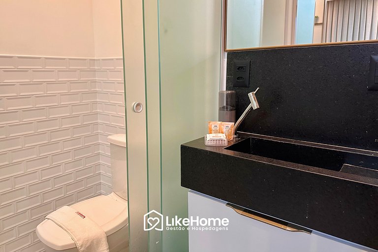 Belo Flat no Get By Side - LikeHome Hospedagens