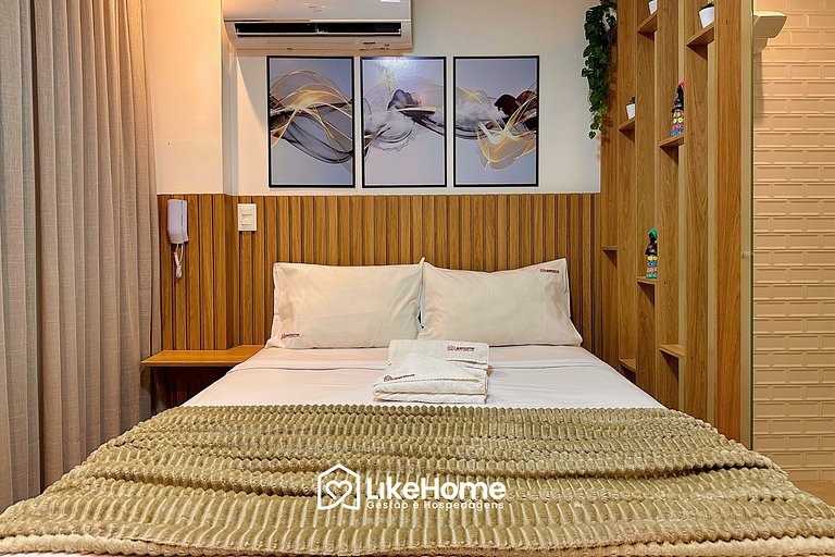 Belo Flat no Get By Side - LikeHome Hospedagens