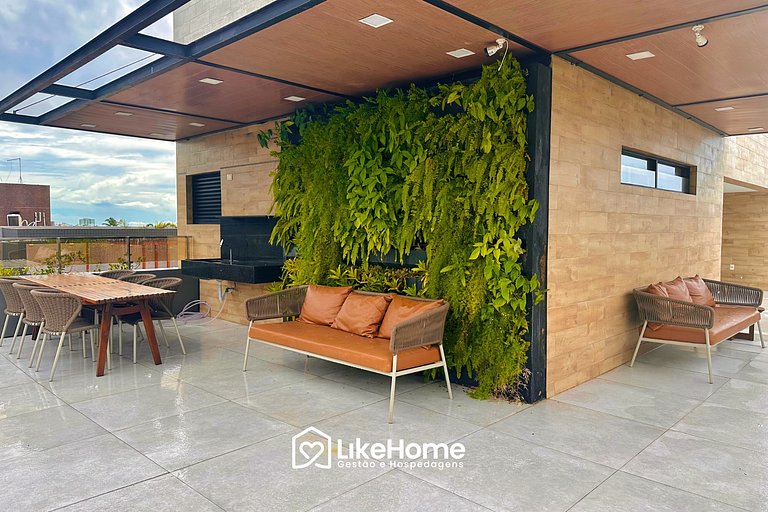 Flat Beira mar Cabo Branco - LikeHome Hospedagens