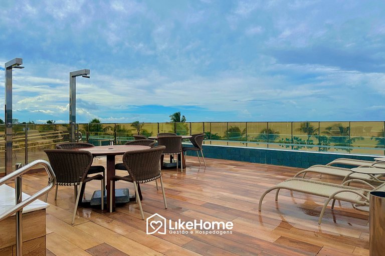 Flat Beira mar Cabo Branco - LikeHome Hospedagens