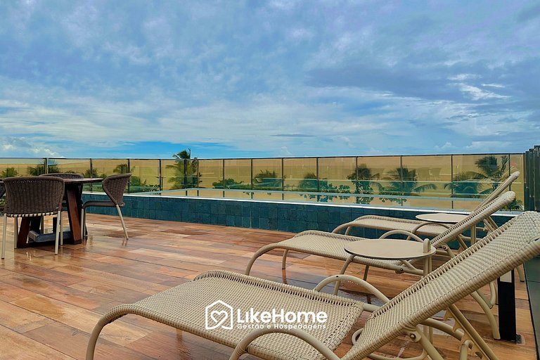 Flat Beira mar Cabo Branco - LikeHome Hospedagens