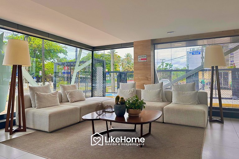 Flat Beira mar Cabo Branco - LikeHome Hospedagens