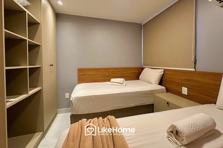 Lindo apt. para 6 pessoas - LikeHome Hospedagens