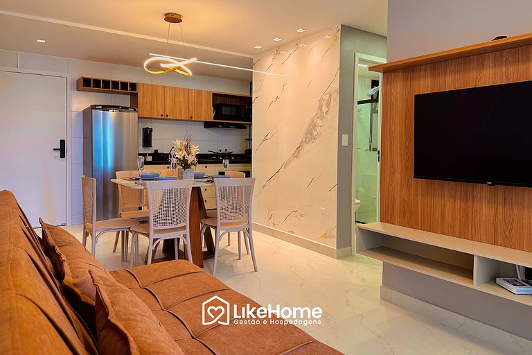 Apt. família perto da praia - LikeHome Hospedagens