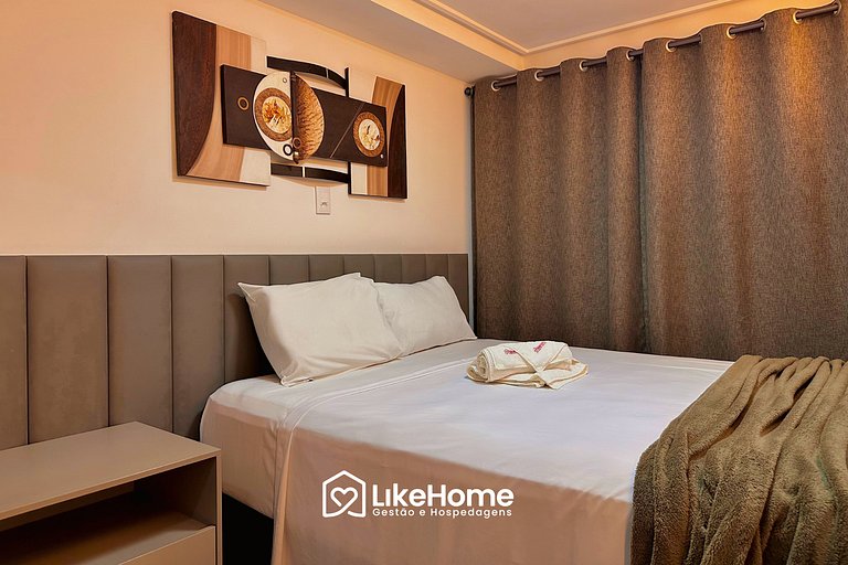 Excelente flat no Move em Tambaú - LikeHome