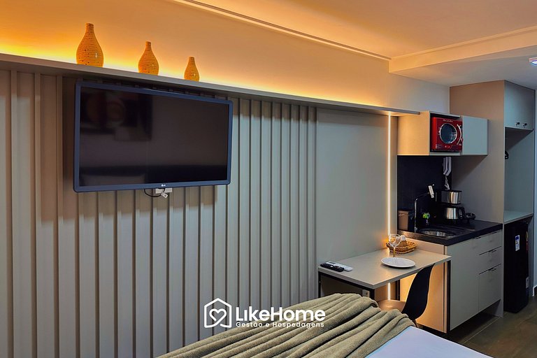 Excelente flat no Move em Tambaú - LikeHome