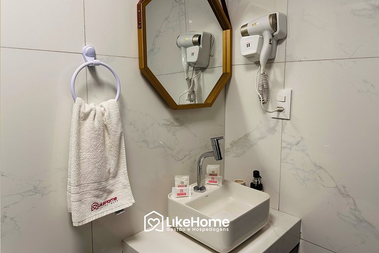 Excelente flat no Move em Tambaú - LikeHome