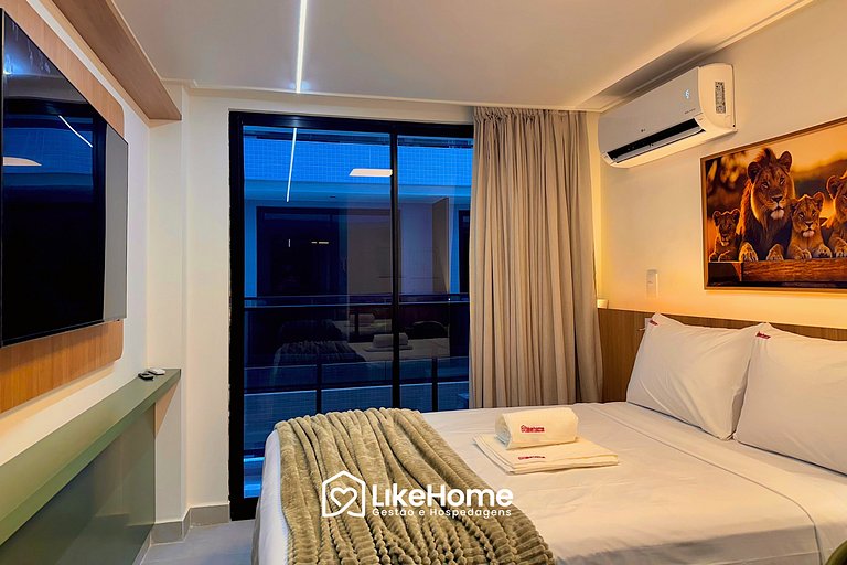 Flat Orla Cabo Branco c/ piscina - LikeHome