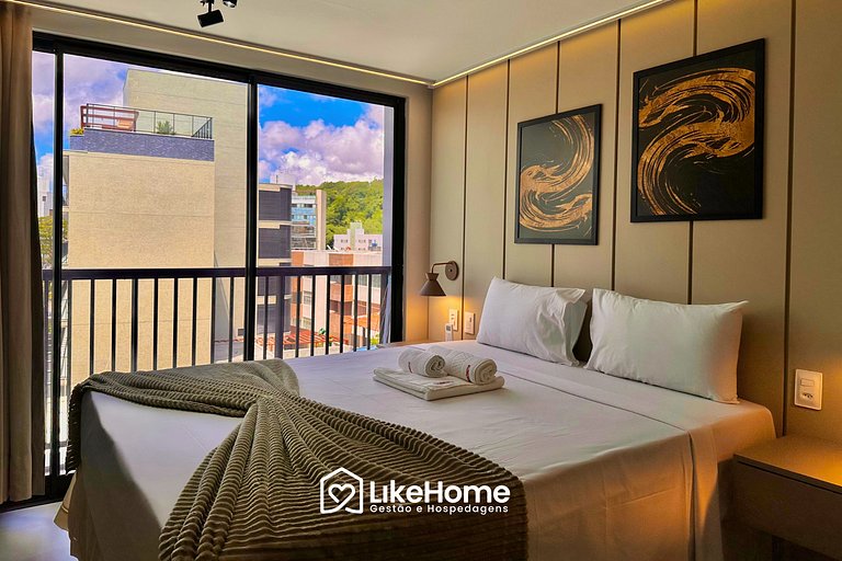 Espaçoso Flat 50 m da praia Cabo Branco - LikeHome
