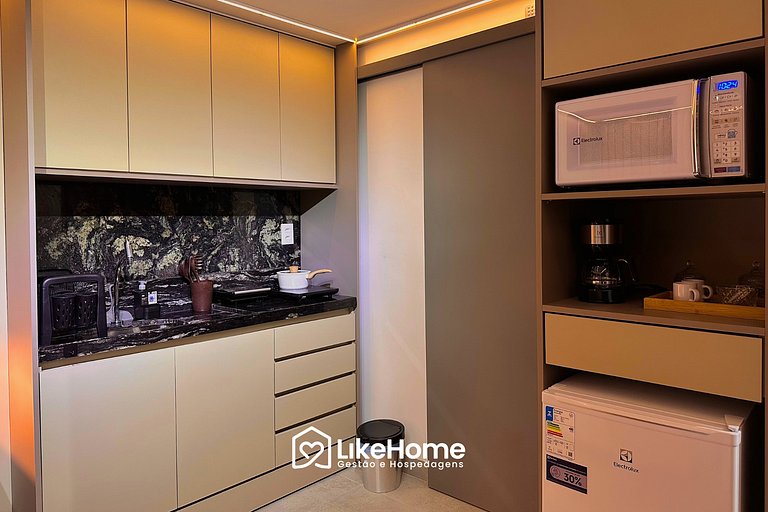 Espaçoso Flat 50 m da praia Cabo Branco - LikeHome